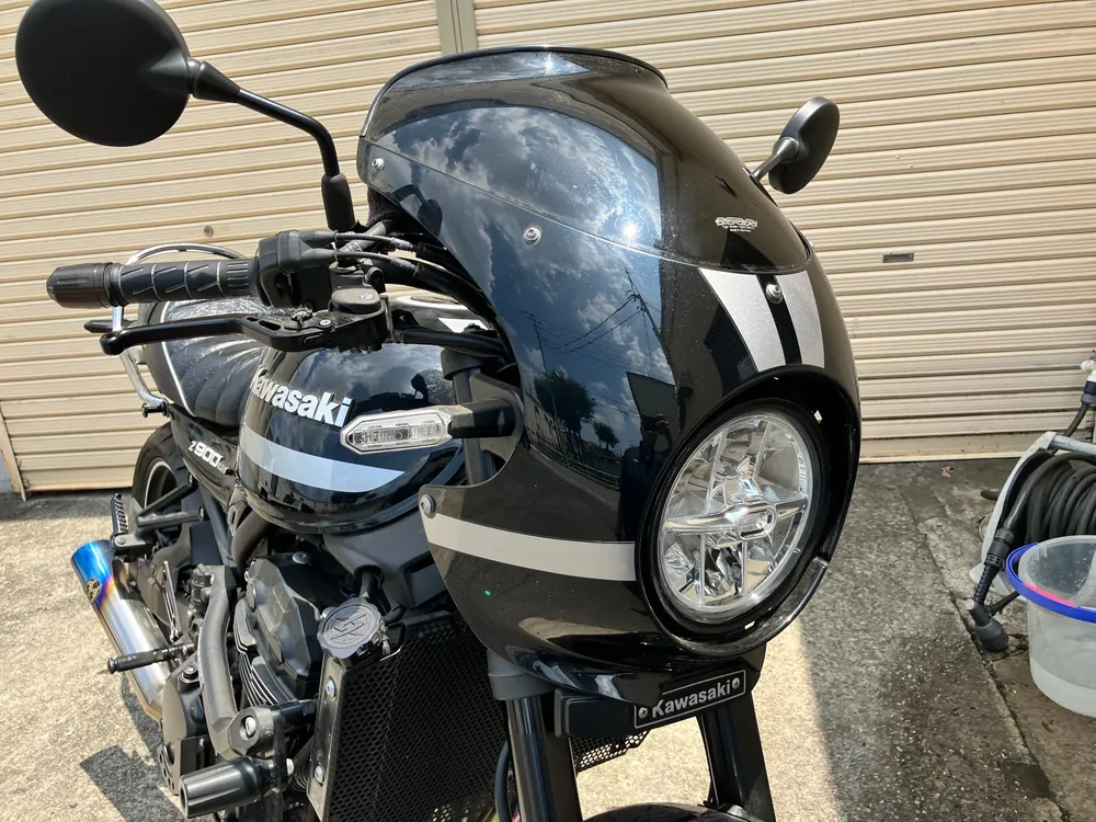 Kawasaki Z900RS 2021, black/silver, фото 17