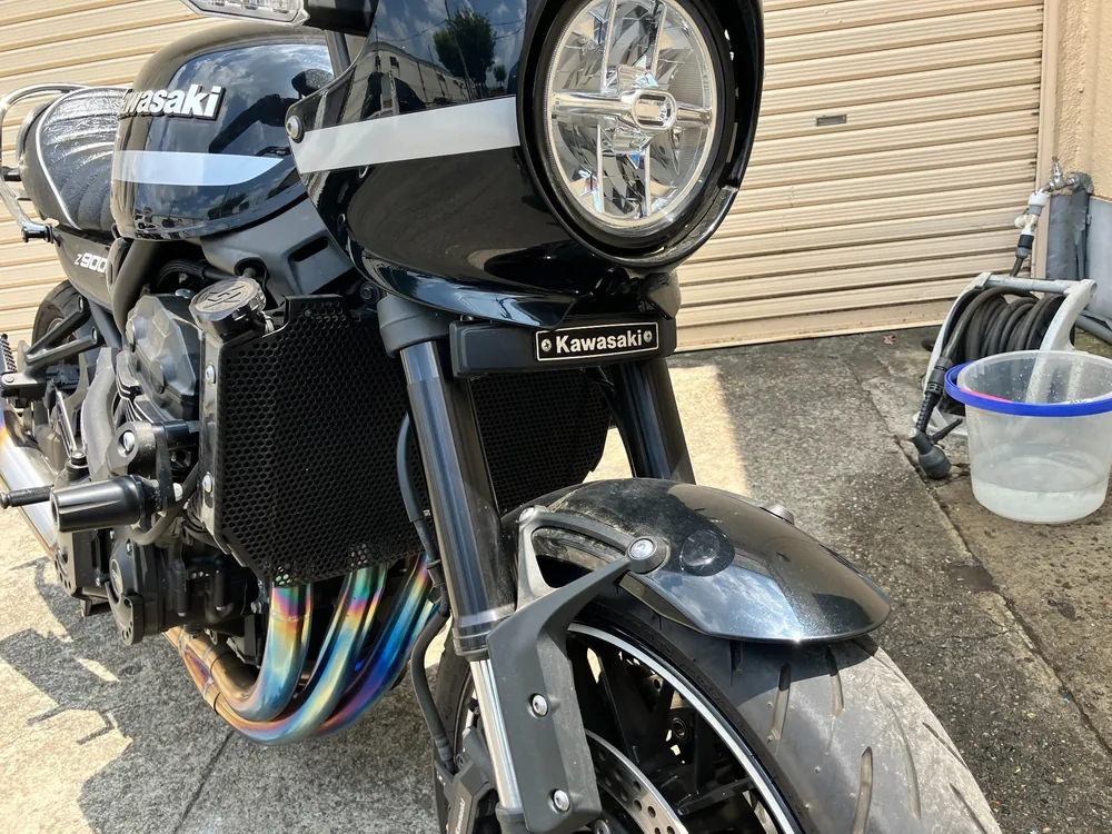 Kawasaki Z900RS 2021, black/silver, фото 18