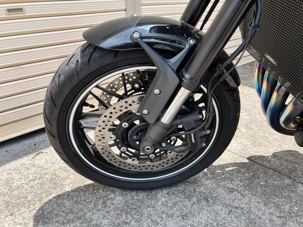 Kawasaki Z900RS 2021, black/silver, фото 20