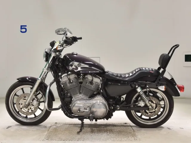 Harley-Davidson XL883L 2011, фиолетовый, фото 2
