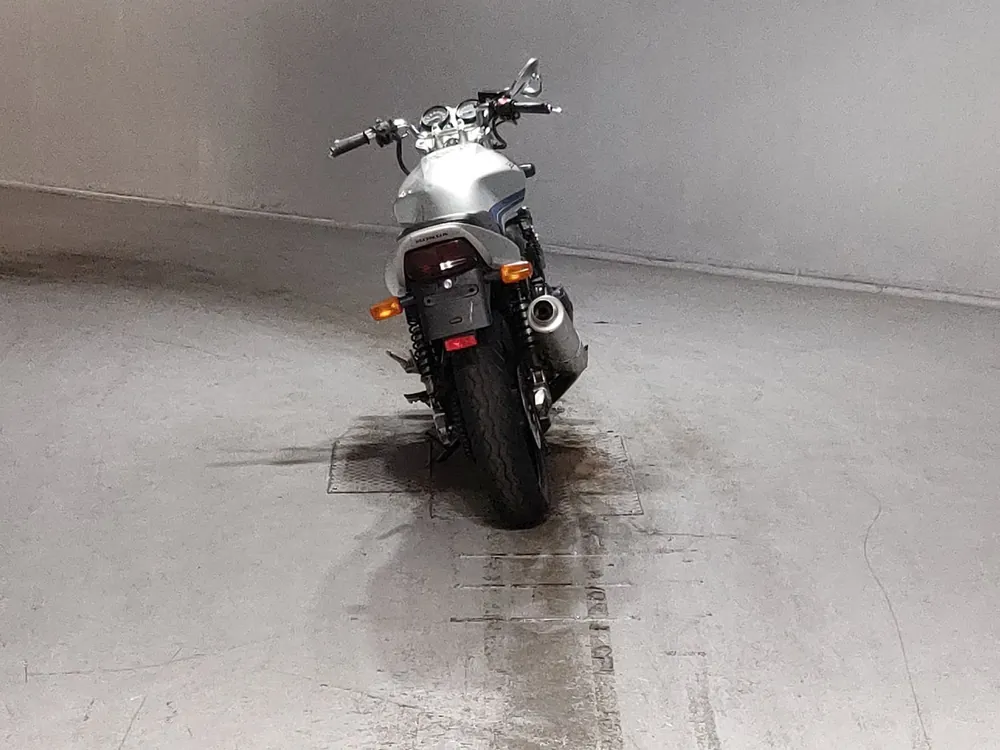 Honda CB400N, серебристый, фото 4