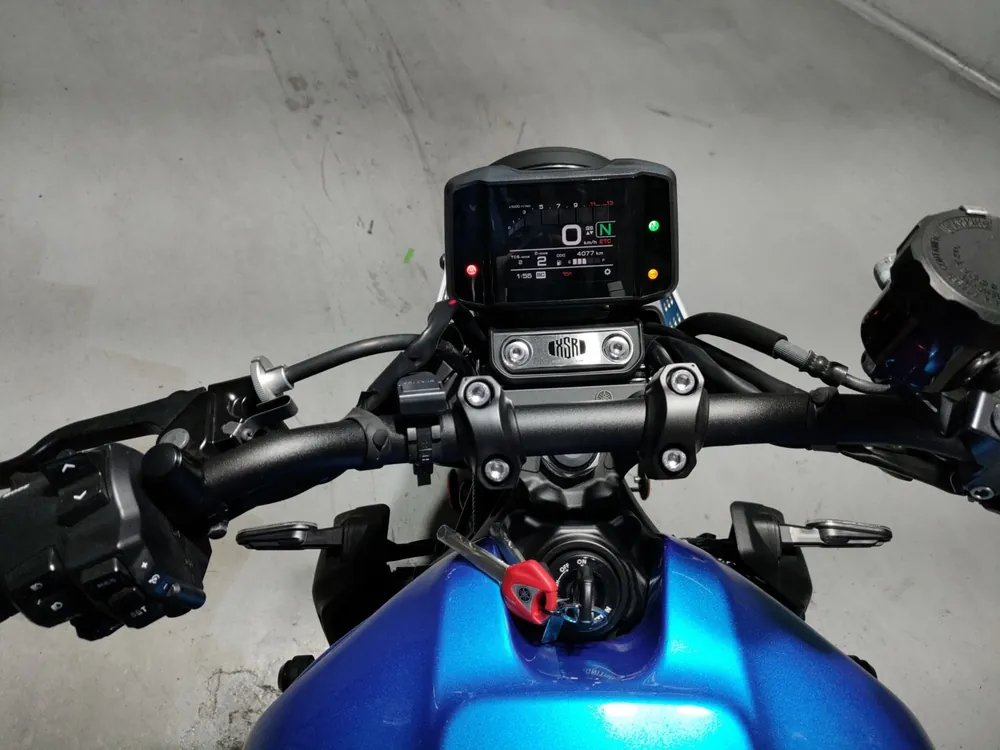 Yamaha Xsr900-2 2023, синий, фото 5