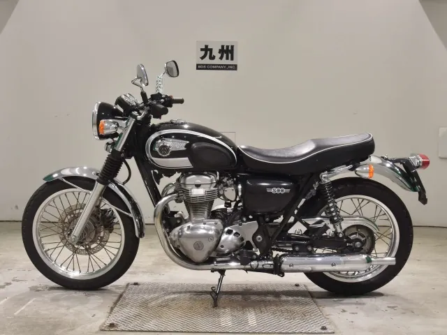 Kawasaki W800 2013, black | silver, фото 2