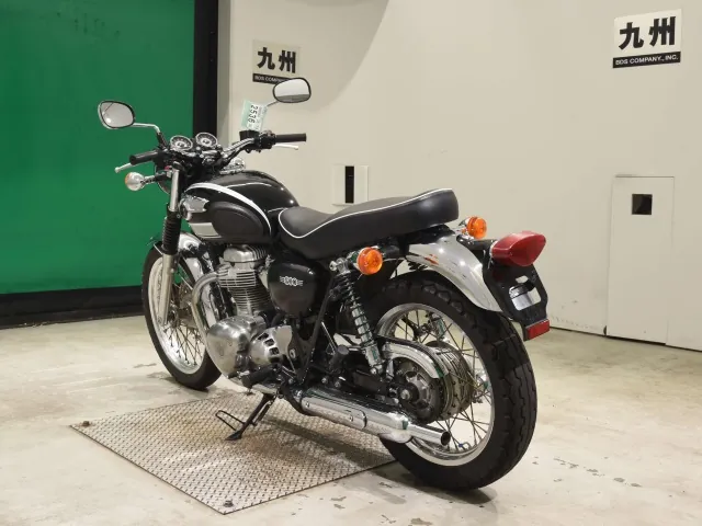 Kawasaki W800 2013, black | silver, фото 6