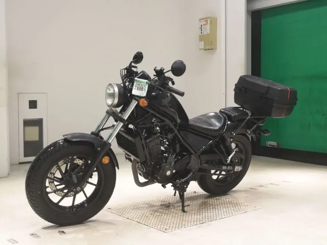 Honda Rebel 250, чёрный, фото 4