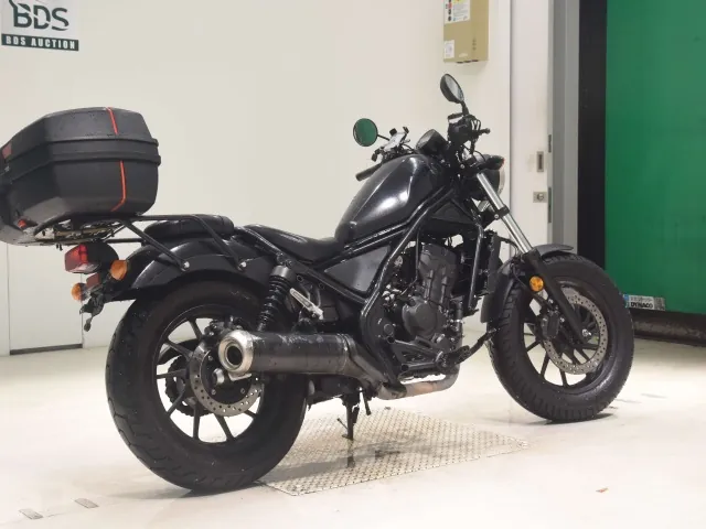 Honda Rebel 250, чёрный, фото 5