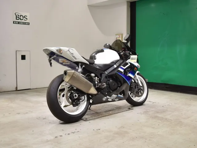 Suzuki GSX-R1000 2005, белый, синий, фото 5