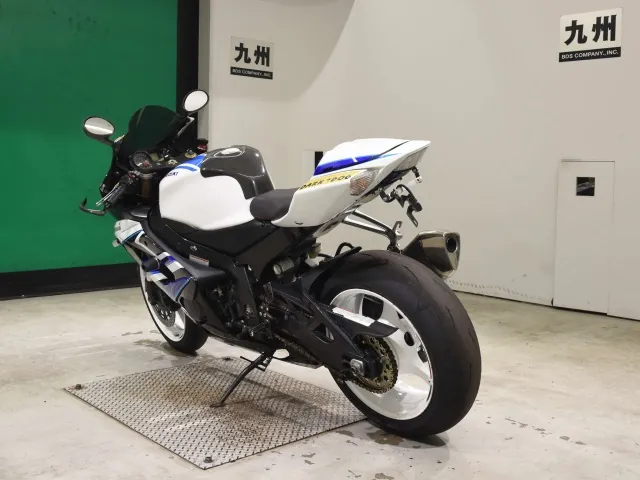 Suzuki GSX-R1000 2005, белый, синий, фото 6