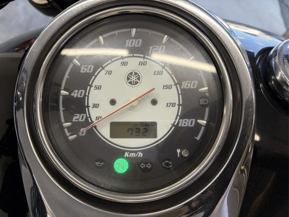 Yamaha Dragstar 1100 2010, чёрный, фото 12