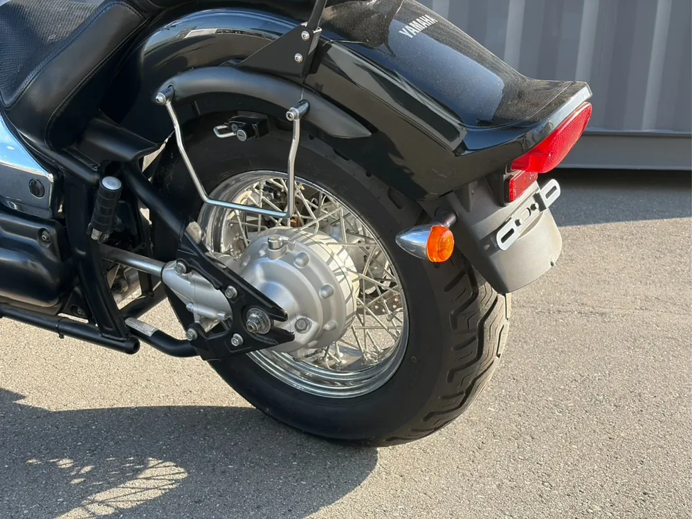 Yamaha Dragstar 1100 2010, чёрный, фото 8