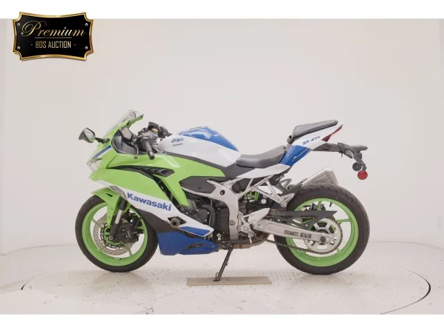 Kawasaki ZX-4R SE 2024, white | green, фото 2