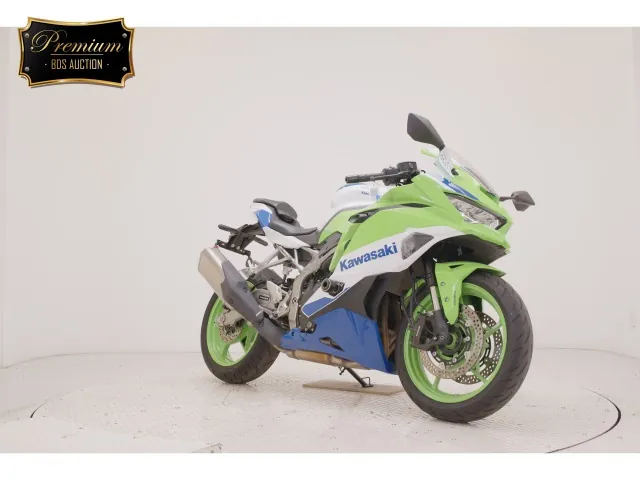 Kawasaki ZX-4R SE 2024, white | green, фото 3