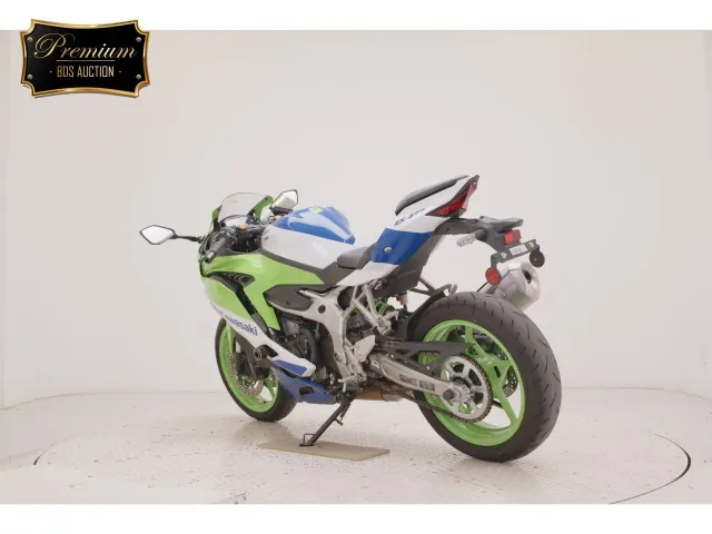 Kawasaki ZX-4R SE 2024, white | green, фото 6