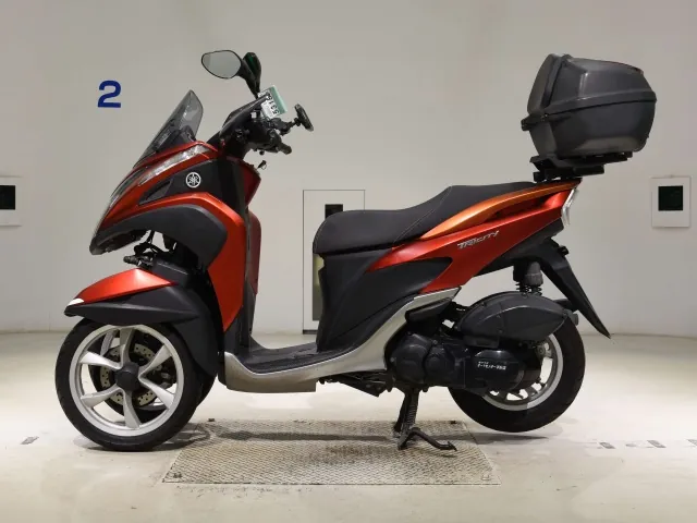 Yamaha Tricity 125, красный, фото 2