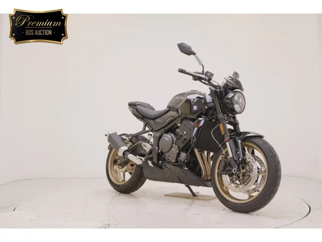 Triumph Trident 800 2026, чёрный, фото 3