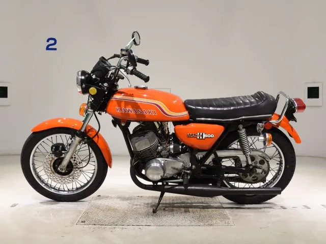 Kawasaki 500SS 2022, оранжевый, фото 2