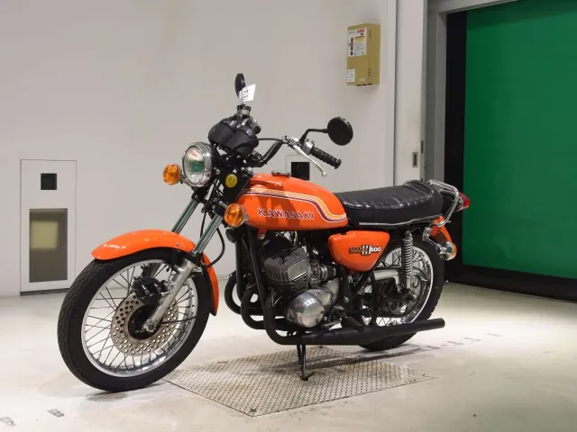 Kawasaki 500SS 2022, оранжевый, фото 4