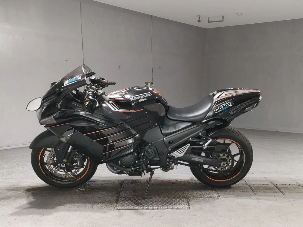 Kawasaki ZZR1400 2008, чёрный, фото 2