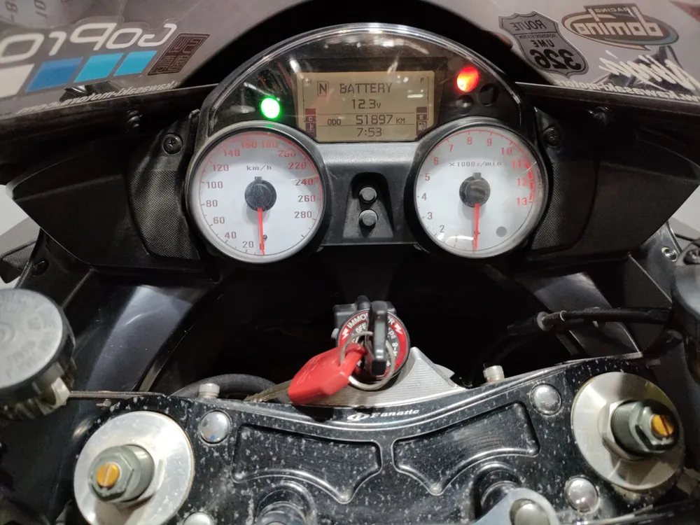 Kawasaki ZZR1400 2008, чёрный, фото 5