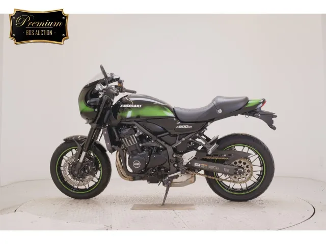 Kawasaki Z900RS 2024, black | green, фото 2