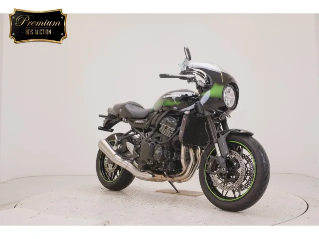 Kawasaki Z900RS 2024, black | green, фото 3