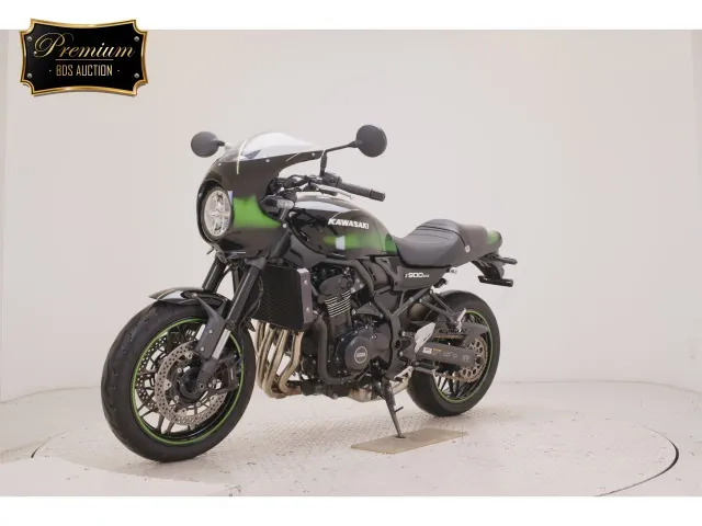 Kawasaki Z900RS 2024, black | green, фото 4