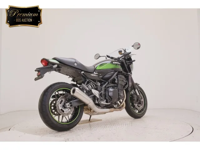 Kawasaki Z900RS 2024, black | green, фото 5