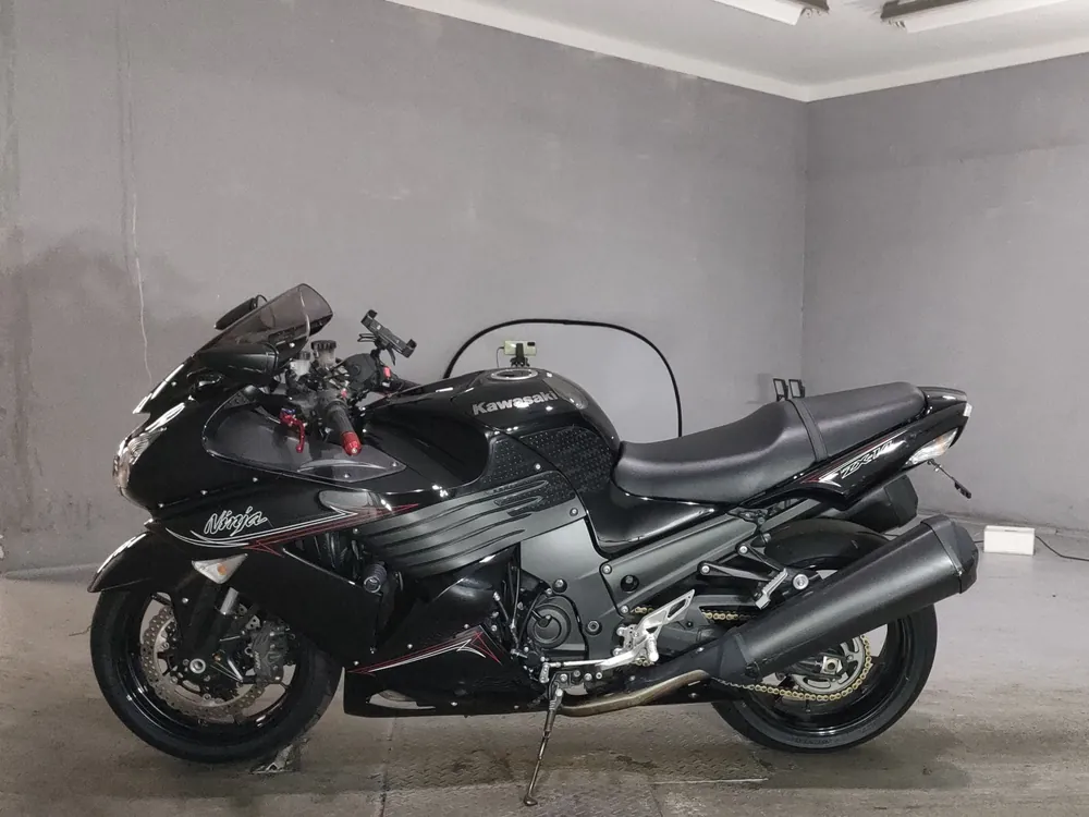 Kawasaki ZX-14 2012, чёрный, фото 2