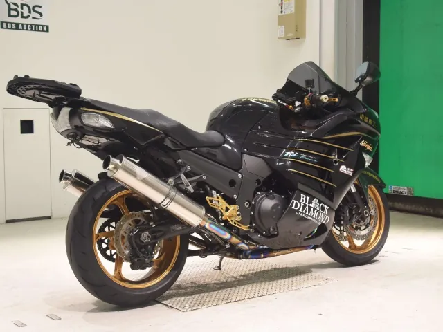 Kawasaki ZX-14RA 2012, black | gold, фото 5