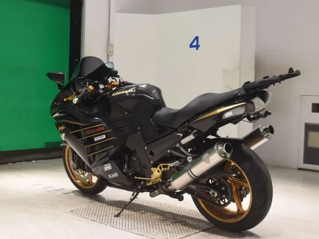 Kawasaki ZX-14RA 2012, black | gold, фото 6