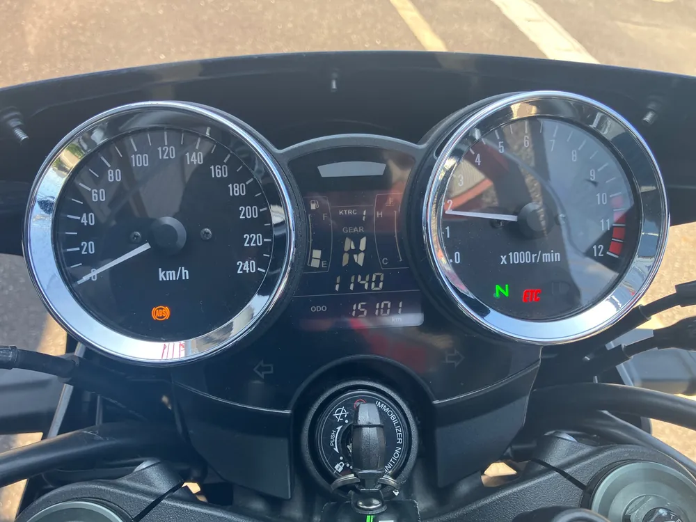 Kawasaki Z900RS 2022, чёрный, фото 3