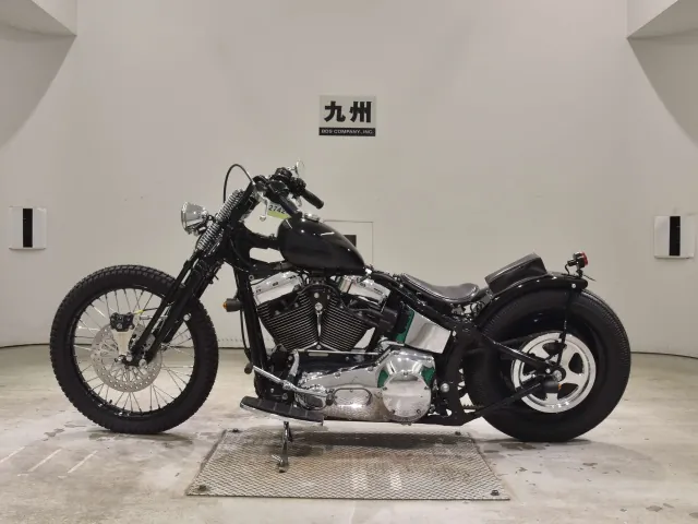Harley-Davidson FLSTF 1450 2001, black | gray, фото 2