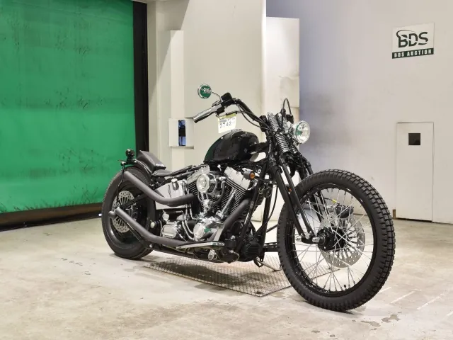 Harley-Davidson FLSTF 1450 2001, black | gray, фото 3
