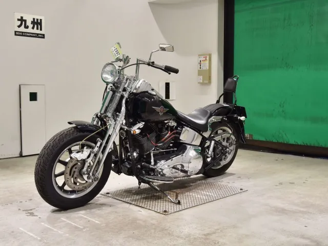 Harley-Davidson FLSTF 1450 2000, чёрный, фото 4