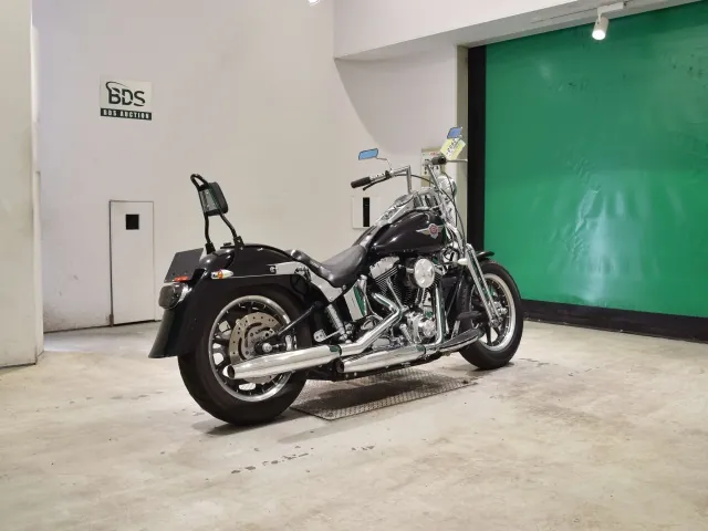 Harley-Davidson FLSTF 1450 2000, чёрный, фото 5