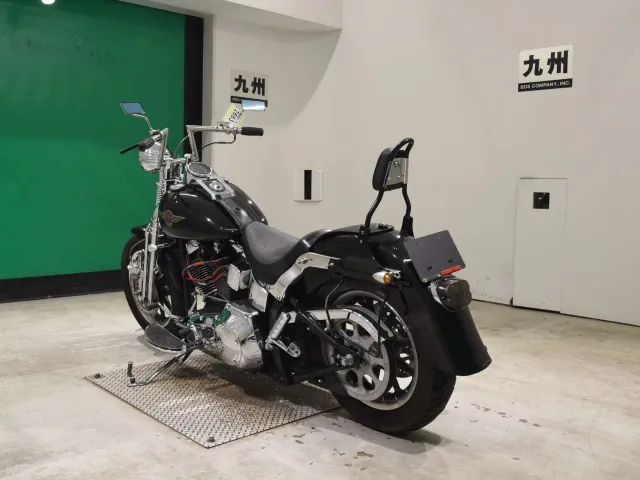 Harley-Davidson FLSTF 1450 2000, чёрный, фото 6
