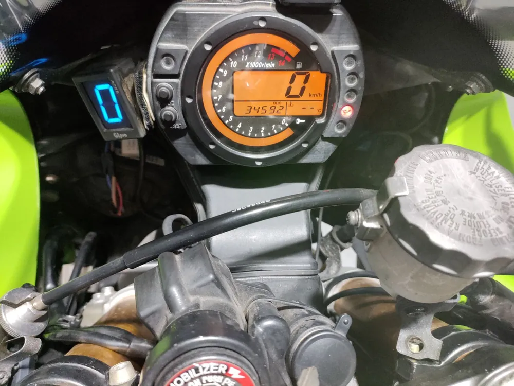 Kawasaki ZX-10R 2004, зелёный, фото 5