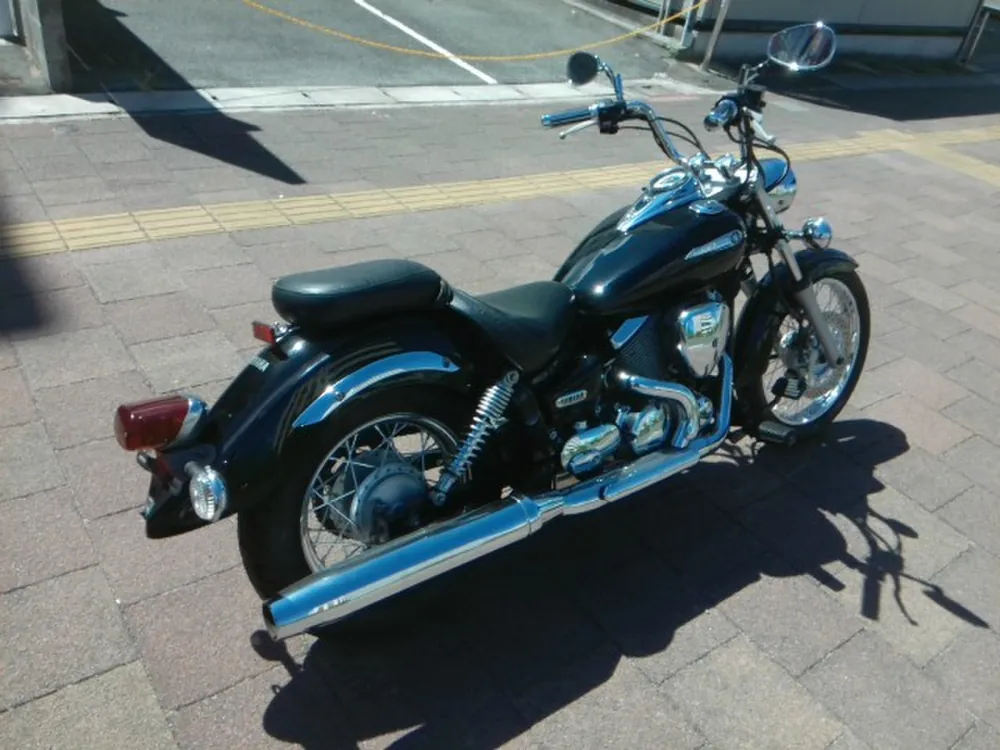 Yamaha Dragstar 250, чёрный, фото 4