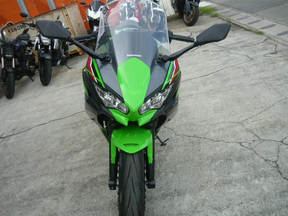 Kawasaki Z650A 2024, lime / black, фото 7