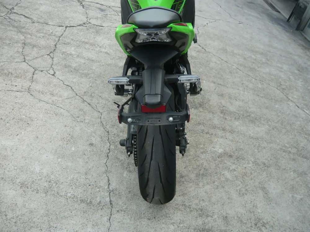 Kawasaki Z650A 2024, lime / black, фото 10