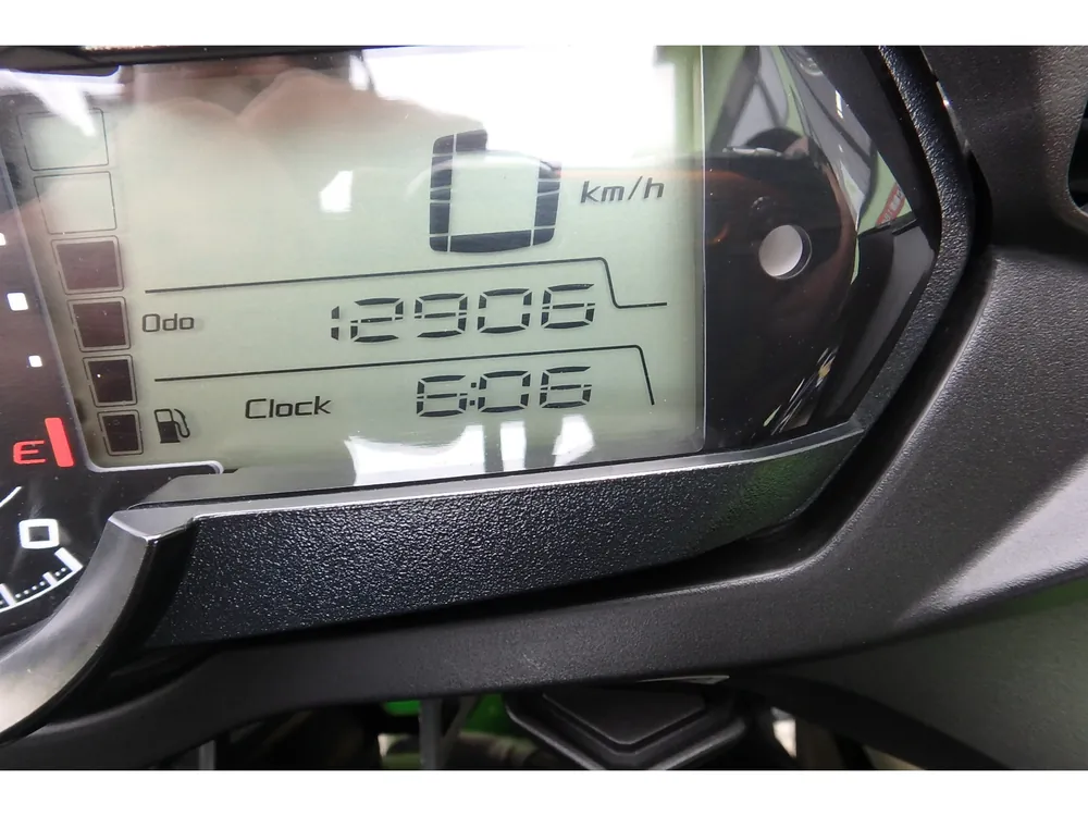 Kawasaki Ninja 1000 2011, black/green, фото 11