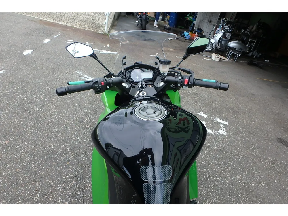Kawasaki Ninja 1000 2011, black/green, фото 10