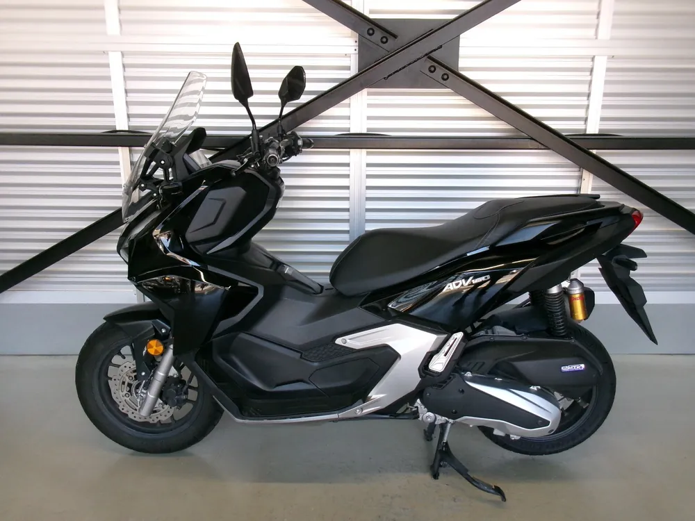 Honda ADV160, чёрный, фото 2