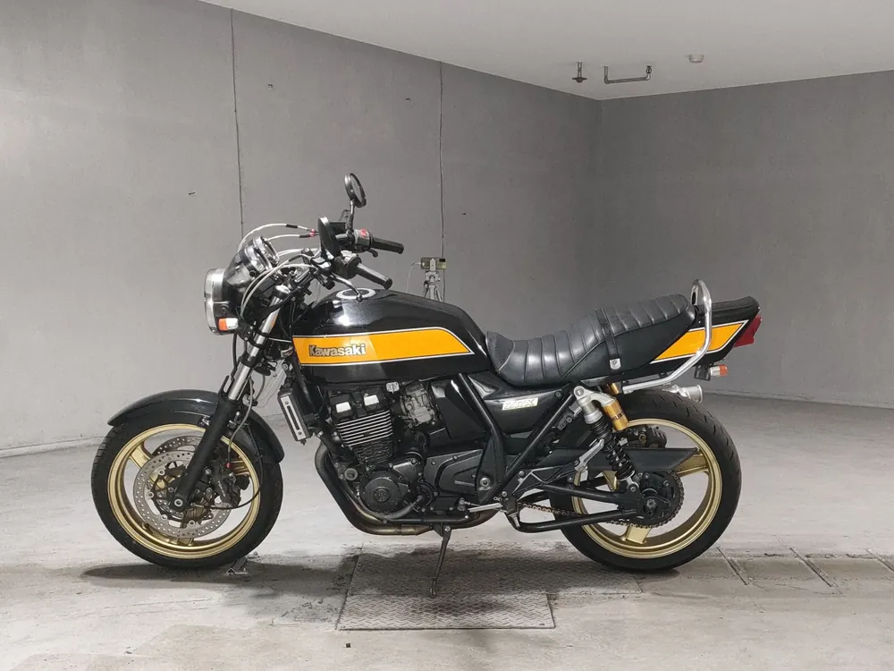 Kawasaki ZRX400-II 2008, black / yellow, фото 2