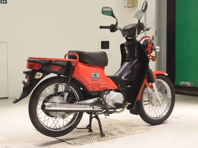 Honda Cross Cub, красный, фото 5