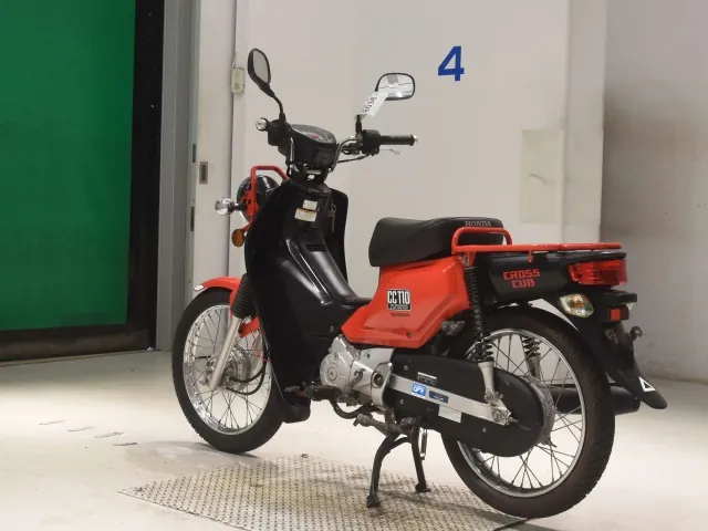 Honda Cross Cub, красный, фото 6
