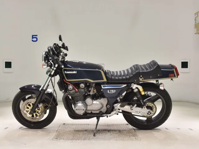 Kawasaki Zephyr750RS 1991, navy blue, фото 2