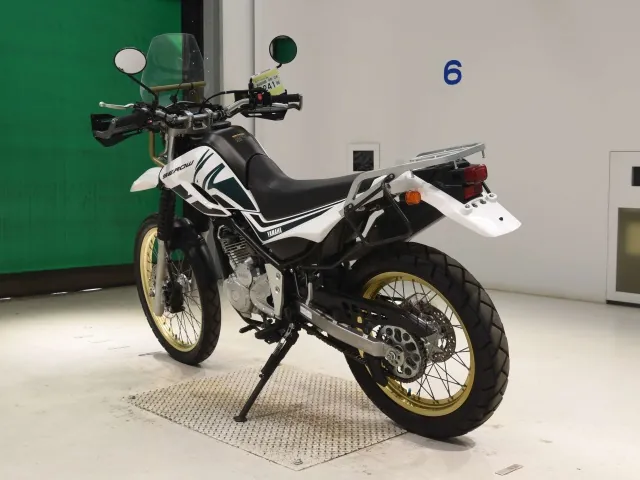 Yamaha Serow 250, white | green, фото 6