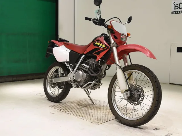 Honda XR250, красный, чёрный, фото 3