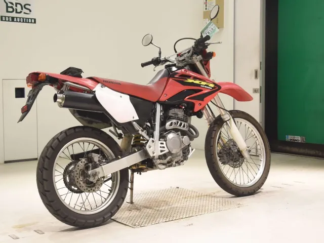 Honda XR250, красный, чёрный, фото 5